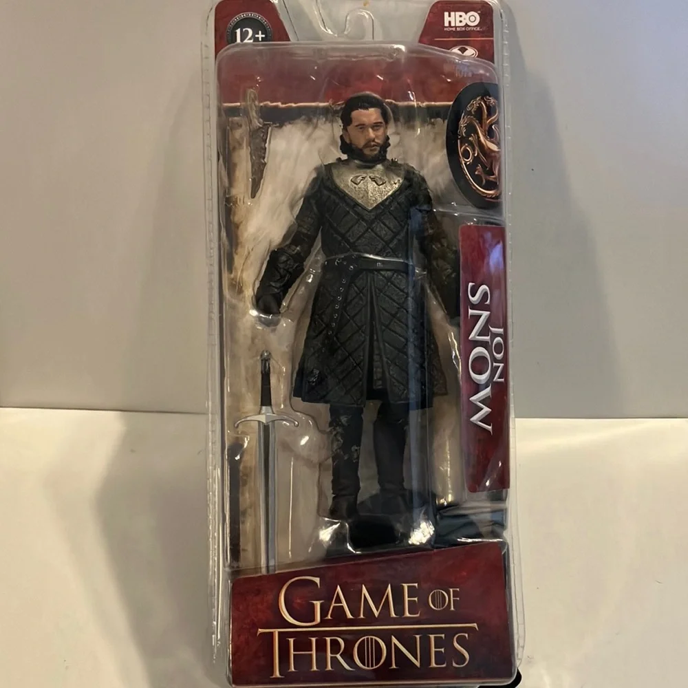 Game of Thrones Jon Snow Action Figure - Black‎ and Red